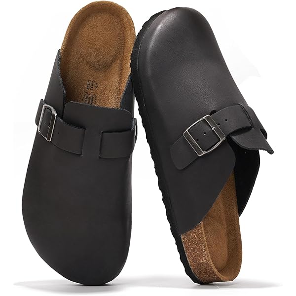 Amazon.com | Birkenstock Boston EVA Unisex - Black - 42 EU | Mules